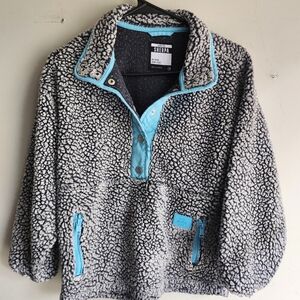 Justice Girls Size 10 Fleece Sherpa Jacket
